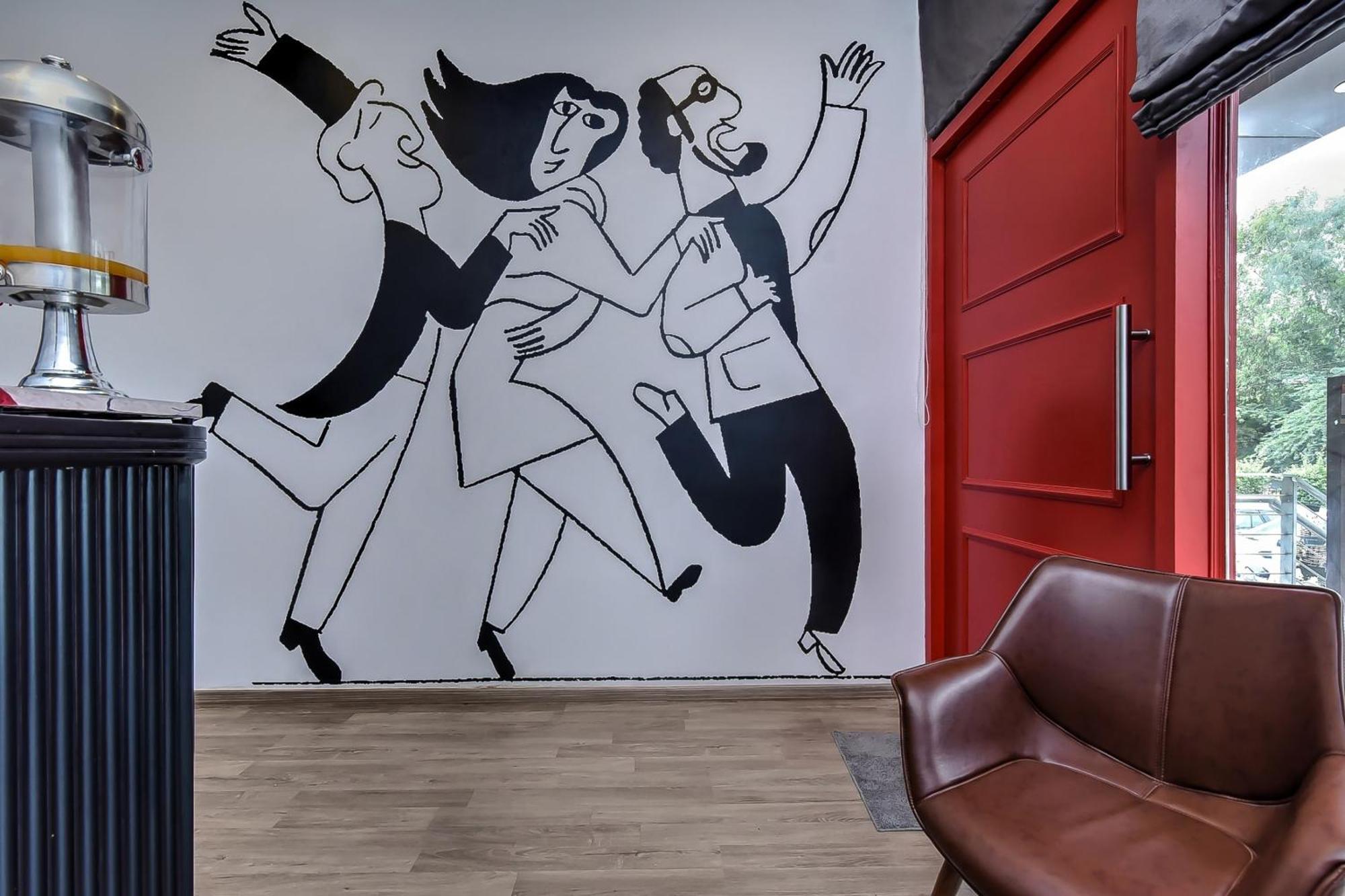 Townhouse The Amv Hotel Гургаон Екстериор снимка